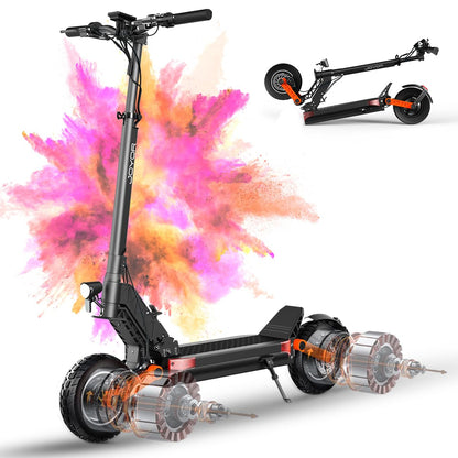 JOYOR Adult Electric Scooter S/T Series Range 50-90KM Battery 48/60V 13/18/26Ah Motor 600W/600W x 2/1000W 2 Powerful Electric Scooter All Terrain Ultra Light Double Suspension