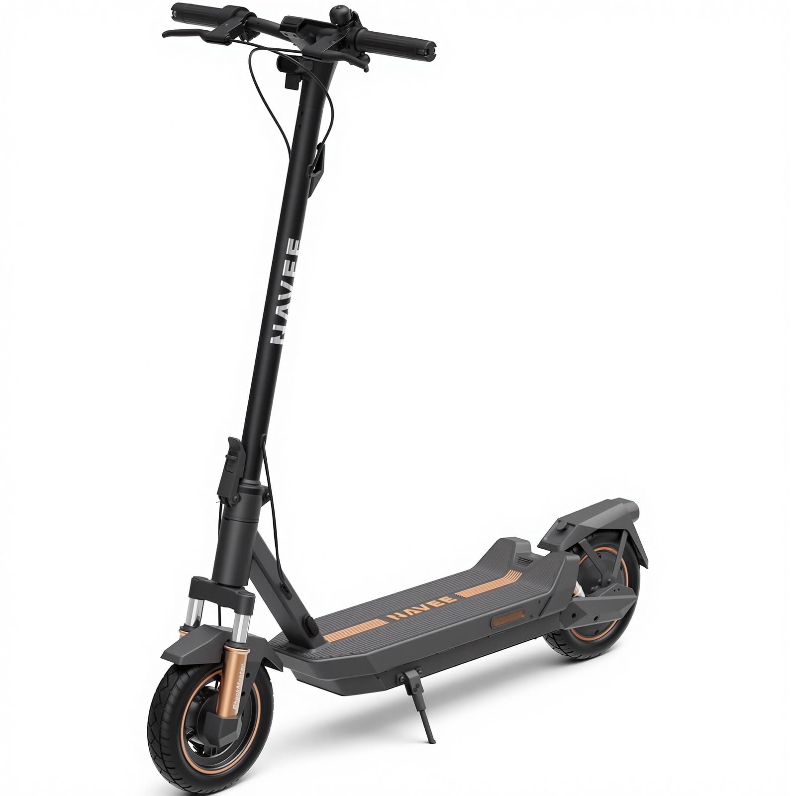 NAVEE GT5 et GT3 Série Trottinette Electrique Adulte 50-90KM, Moteur 700-1638W, Triple Freinage & TCS, Antivol Intégré, Connectivité Bluetooth, Pneus 10" Tubeless, Sécurité 360°, App Intelligent