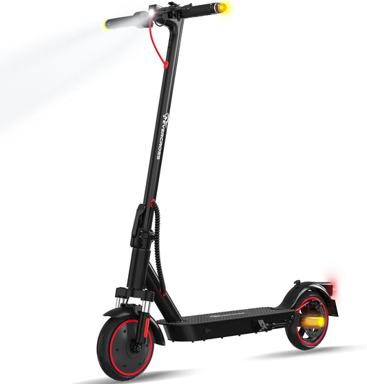 EVERCROSS EV85F/EV10K Pro Trottinette Électrique Adulte, 8,5''/10'' Scooter Electrique Pliable - Application, Batterie 7,8Ah/11,4Ah, Moteur 350W/500W, Vitesse Max 25km/h, Double Frein & Amortisseurs