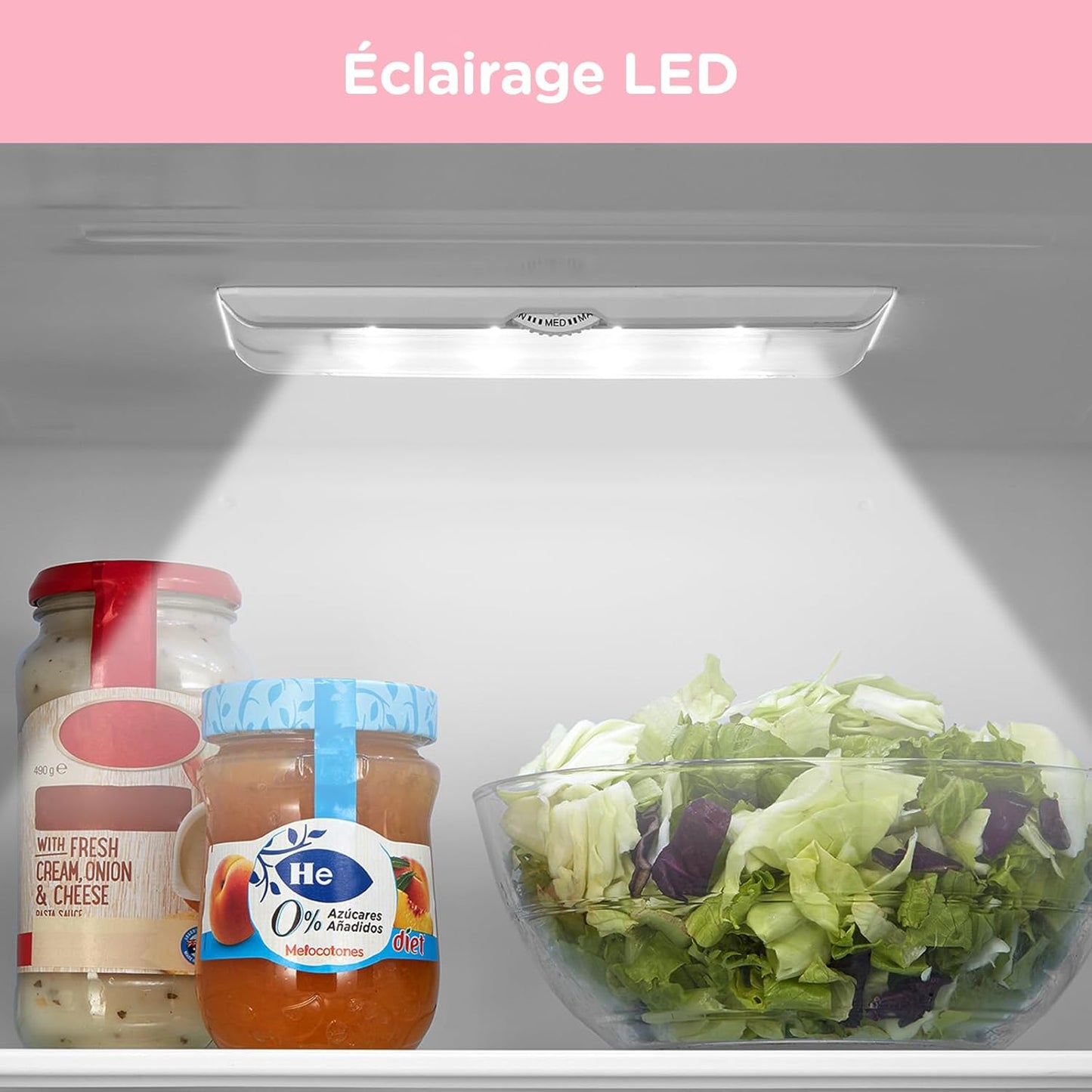 Comfee ' RCB359IX2 Combined Refrigerator, 262L(197+65), Large Capacity, Low Frost, Height 177.5 cm, Low Noise 39 dB, LED Lighting, Adjustable Temperature, Stainless Steel