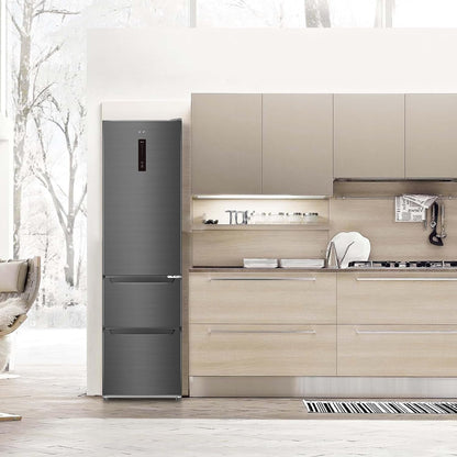CHIQ 282L Freestanding Refrigerator with Freezer Drawers, 282L, Dual Reverse System, Frost-free, Multi-Airflow, Smart Touch Screen Input, Compressor