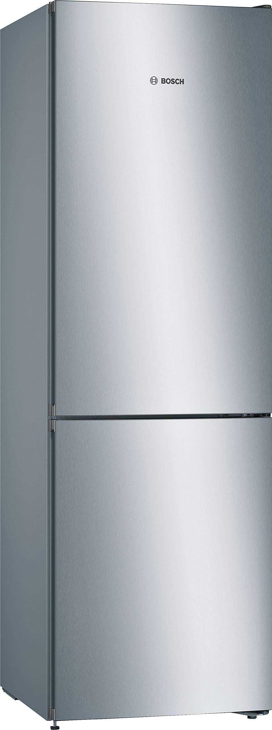 Bosch KGN367LDF 4 Series Freestanding Combination Refrigerator, 186 x 60 cm, Stainless Steel