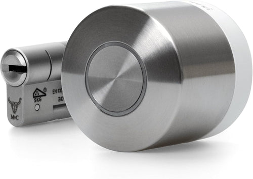 Nuki Smart Lock Ultra, Electronic Lock with Bluetooth, WiFi & Matter, Easy Home Automation Integration, Remote Door Unlock, with 3 Different Locking Modes