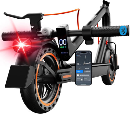 TODIMART T3 Trottinette Electrique Adulte antivol Ultra Legere, Moteur 350W/25KM/H Autonomie 35KM Batterie 36V 7.8Ah,Trotinette électrique Adulte Pliable pneus nid d'abeille increvables, Charge 120kg