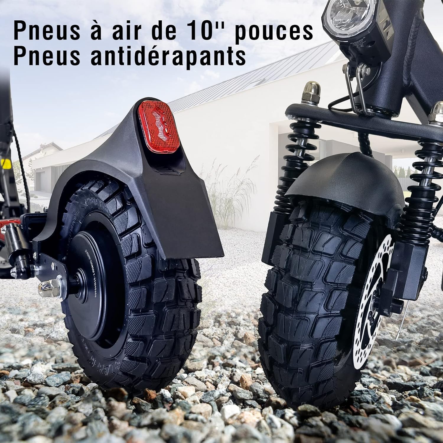 JOYOR Adult Electric Scooter, S/Y Series Range 55-75 KM Battery 48V 13/18Ah Motor 500W/600W Motor, Powerful Electric Scooter All Terrain Ultra Light Double Suspension
